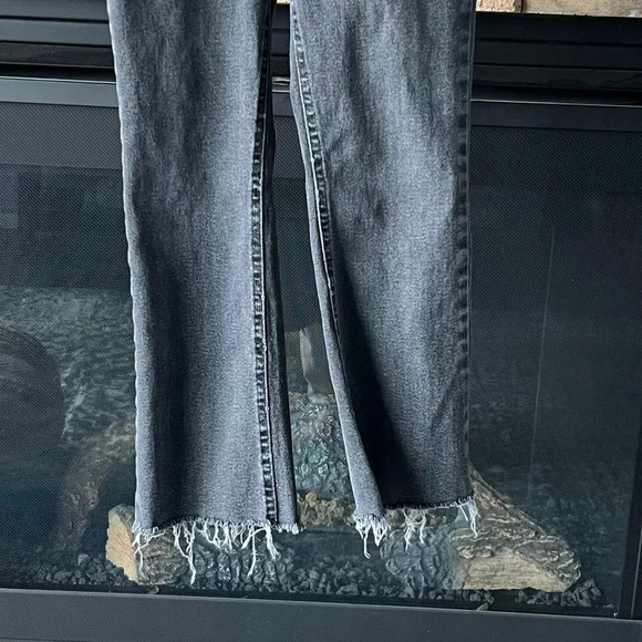 BDG Urban Outfitters Kick Flare High-Rise Cropped Jeans Size 25 - Picture 9 of 17